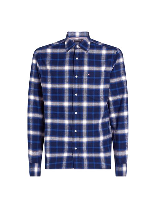 brushed ahadow check rf shirt Tommy Hilfiger | MW0MW368420MS.0MS